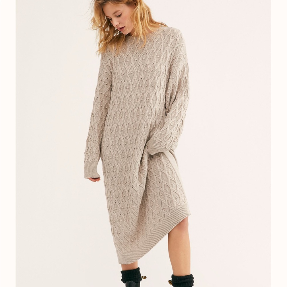 Free People Nicole sweater dress